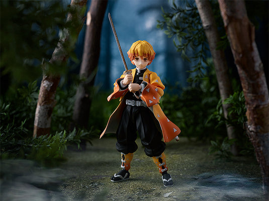 Max Factory - Demon Slayer: Kimetsu No Yaiba Figma: No. 522 DX Zenitsu Agatsuma [Deluxe]