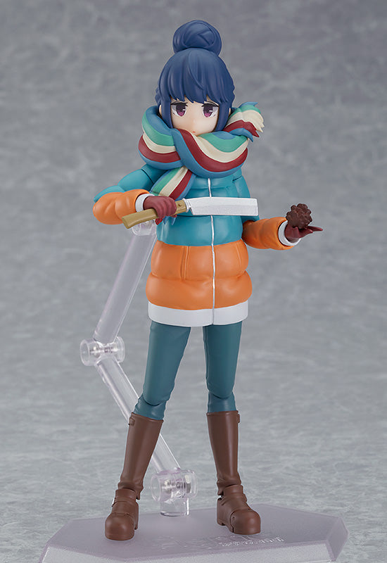 Load image into Gallery viewer, Max Factory - Laid-Back Camp Figma: No. 551 DX Rin Shima [Deluxe]
