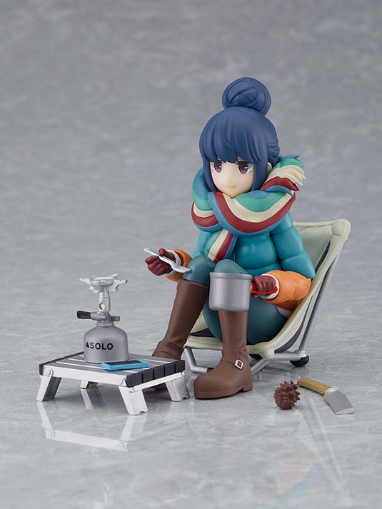 Max Factory - Laid-Back Camp Figma: No. 551 DX Rin Shima [Deluxe]