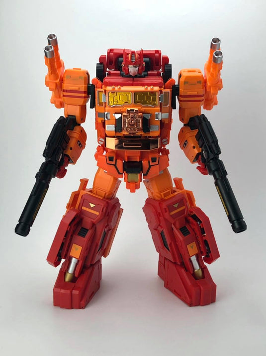 Fans Hobby - MasterBuilder - MB06D Power Baser + MB-11D God Armour (Orange Set)