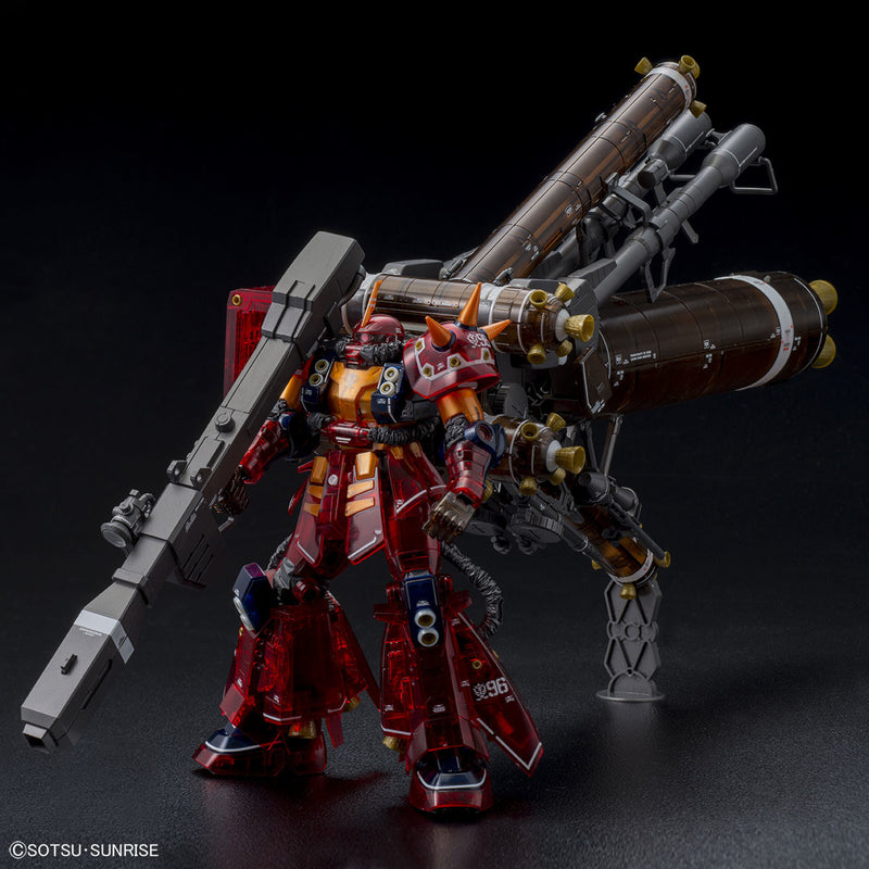 Load image into Gallery viewer, Master Grade 1/100 -  Zaku II High Mobility Type &quot;Psycho Zaku&quot; Ver.Ka [Half Mechanical Clear]
