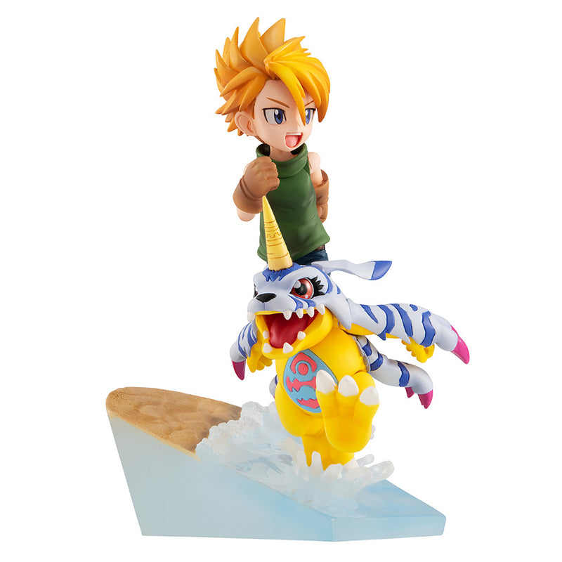 Load image into Gallery viewer, Megahouse - G.E.M. Series - Digimon Adventure: Yamato Ishida and Gabumon (2022 Version)
