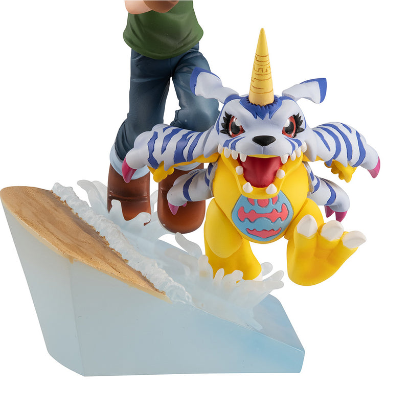 Load image into Gallery viewer, Megahouse - G.E.M. Series - Digimon Adventure: Yamato Ishida and Gabumon (2022 Version)
