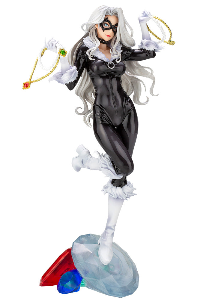 Load image into Gallery viewer, Kotobukiya - Marvel Bishoujo Statue: Black Cat Steals Your Heart
