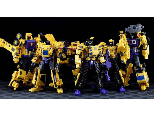 MakeToys - MT Combiner - Yellow Giant - SIx Piece Gift Set