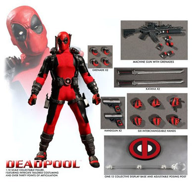 Mezco Toyz - One:12 Deadpool Action Figure