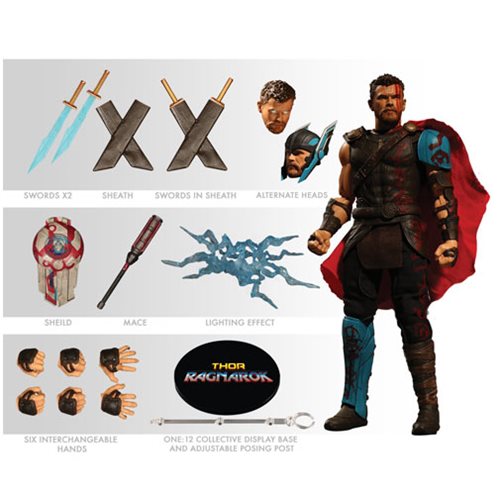 Mezco Toyz - One:12 Thor Ragnarok Thor Action Figure