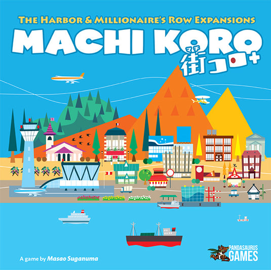 Pandasaurus Games - Machi Koro: The Harbor & Millionaire's Row Expansions