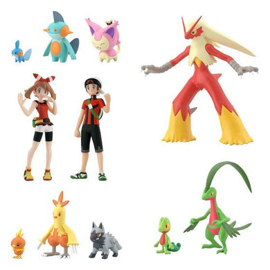 Bandai - Pokemon Scale World - Hoenn Region Figure Set