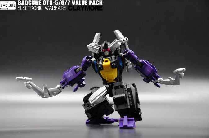 Load image into Gallery viewer, BadCube - OTS - 050607 - Evil Bug Corps Value Pack (Claymore, Hypno &amp; Kickbutt)
