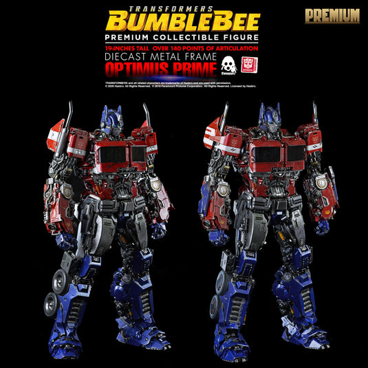 Threezero - Bumblebee Movie: Premium Optimus Prime