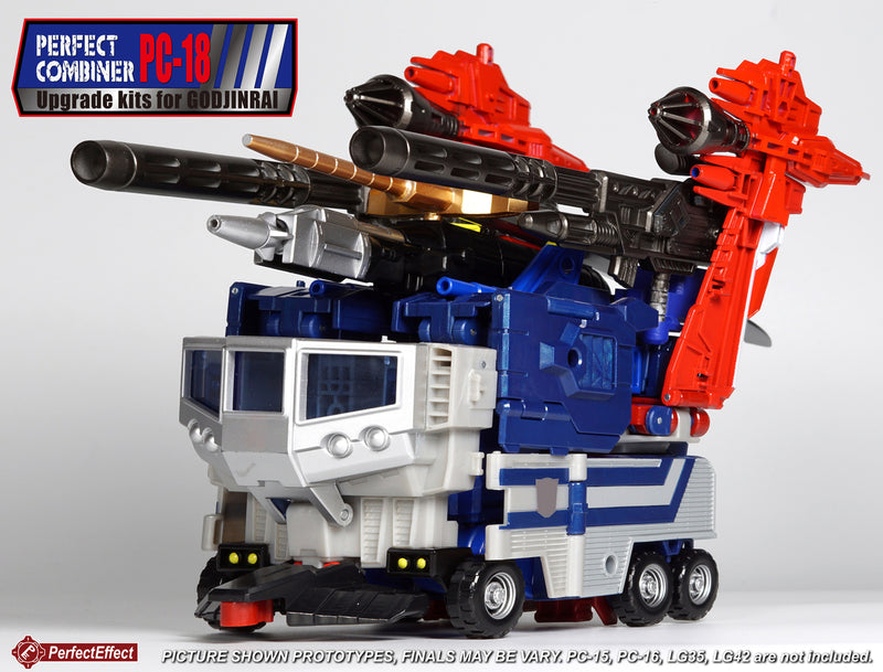 Load image into Gallery viewer, Perfect Effect - PC-18 Perfect Combiner God Jinrai Upgrade Kit
