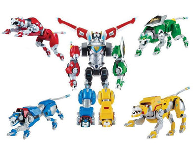 Playmates - Voltron Legendary Defenders Lion Set of 5 Figures