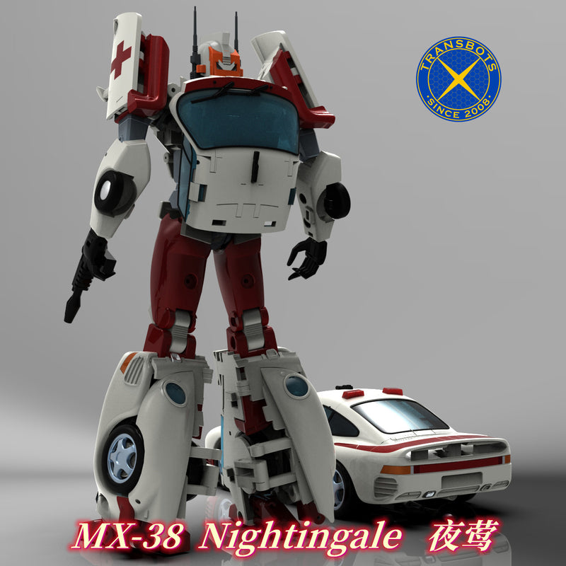 Load image into Gallery viewer, X-Transbots - MX-38 - Nightingale
