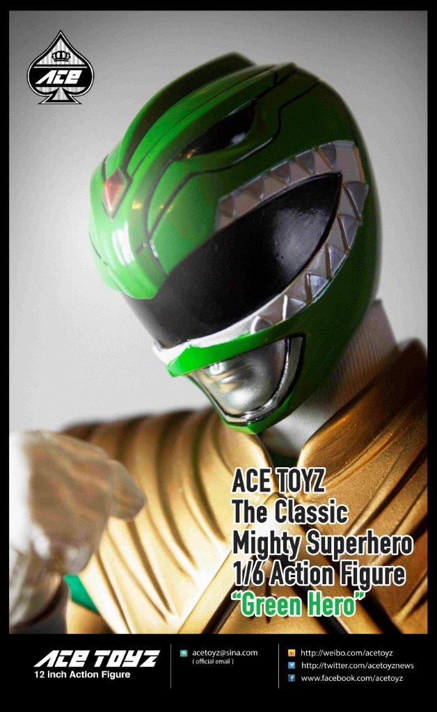 Load image into Gallery viewer, Ace Toyz - The Classic Mighty Super Hero: Green Hero
