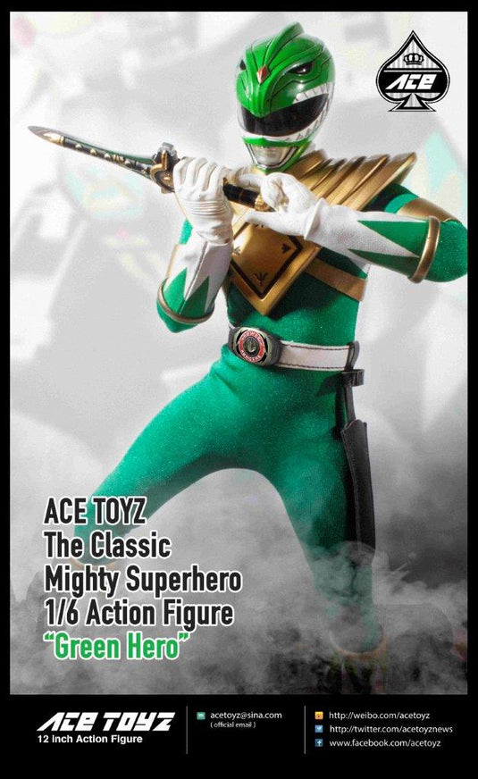 Ace Toyz - The Classic Mighty Super Hero: Green Hero