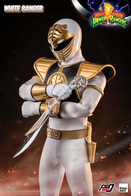 Threezero - Mighty Morphin Power Rangers - White Ranger