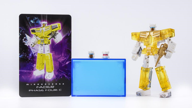 Load image into Gallery viewer, KFC - EAVI Metal Phase Four: C Shattered Glass (Mirrorverse) Transistor (With 5 Cassettes)
