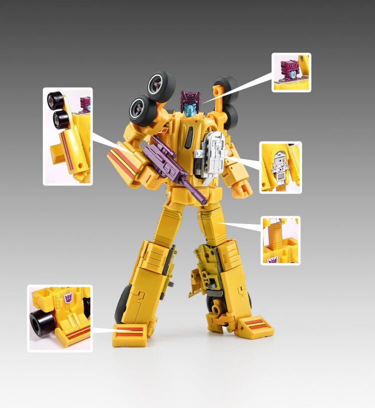 Load image into Gallery viewer, X-Transbots - Monolith Combiner MX-16T Overheat Youth Version
