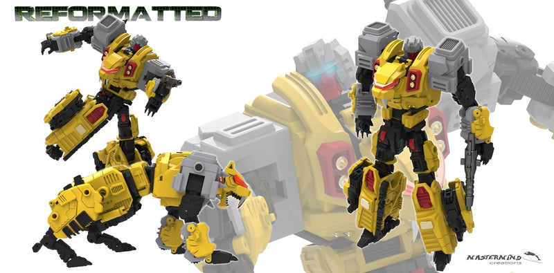 Load image into Gallery viewer, Reformatted 07 - R-07 - Felisaber the Surveillant (Feral Rex Ultimate Mode)
