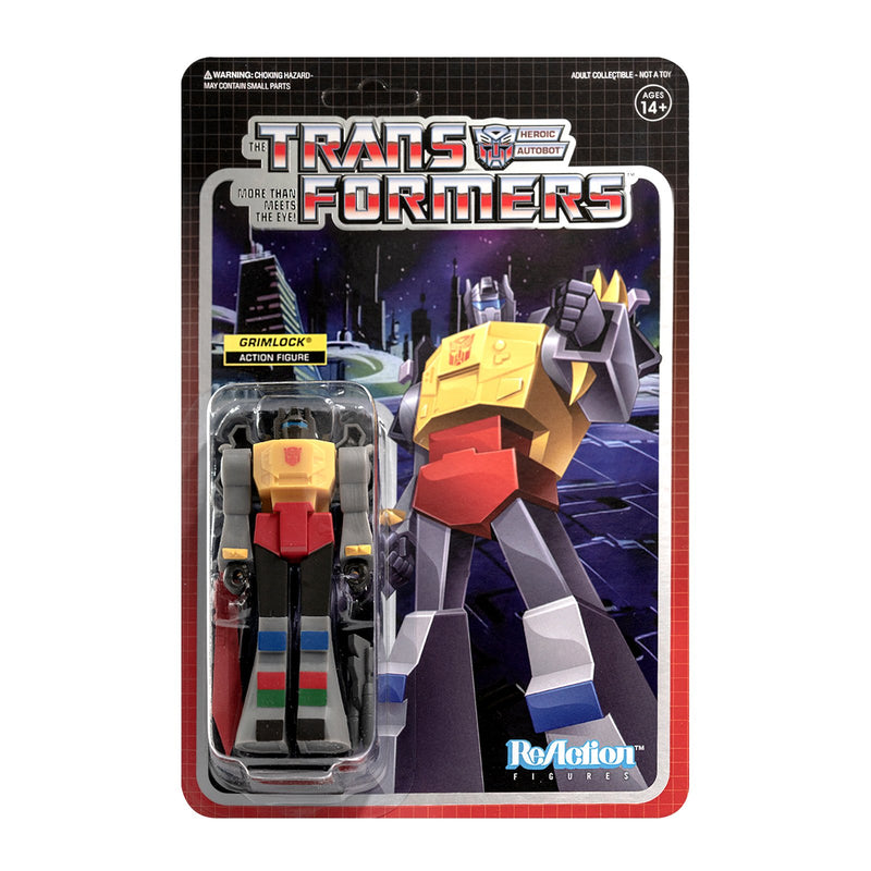Load image into Gallery viewer, Transformers X Super 7 - Transformers ReAction: Grimlock
