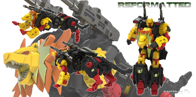 Load image into Gallery viewer, Reformatted 04 - R-04 Leo Dux the Squadron Commander (Feral Rex)
