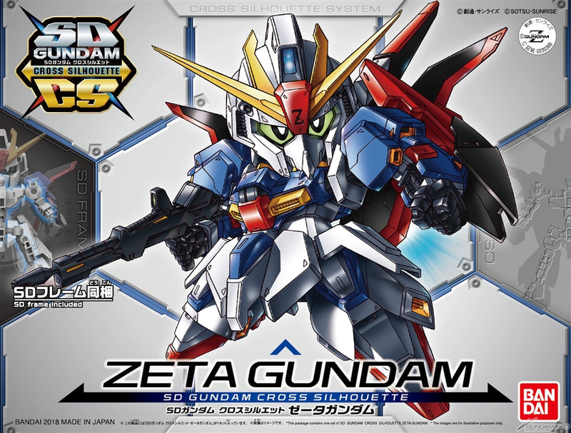 Load image into Gallery viewer, SD Gundam - Cross Silhouette: Zeta Gundam
