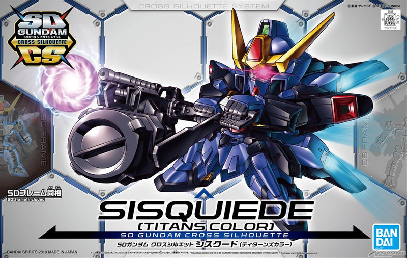 Load image into Gallery viewer, SD Gundam - Cross Silhouette: LRX-077 Sisquiede (TITANS Colour)
