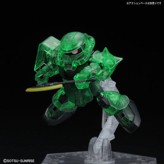 SD Gundam - Cross Silhouette: Zaku II (Cross Silhouette Ver.) [Clear Colour]