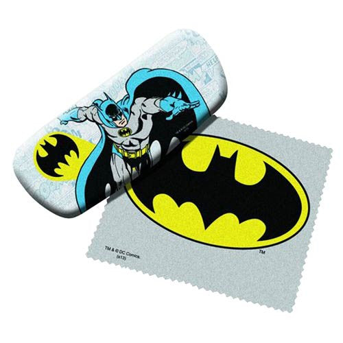 Load image into Gallery viewer, Spoontiques - Batman Eyeglasses Case w/ Cleaning Cloth
