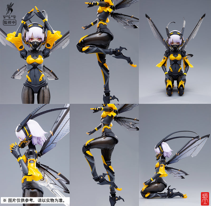 Load image into Gallery viewer, Snail Shell - Bee-03W Wasp Girl 1/12 Scale Action Figure
