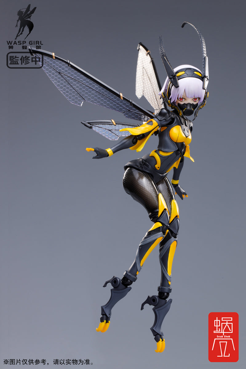 Load image into Gallery viewer, Snail Shell - Bee-03W Wasp Girl 1/12 Scale Action Figure
