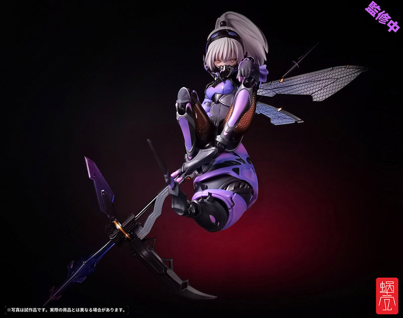 Load image into Gallery viewer, Snail Shell - Bee-04R Argidae Girl Rururin 1/12 Scale Action Figure
