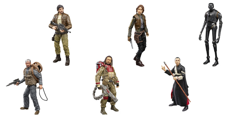 Load image into Gallery viewer, Star Wars The Black Series Rogue One Set of 6
