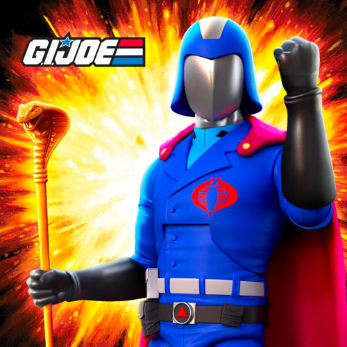 Load image into Gallery viewer, Super7 - G.I. Joe Ultimates: Cobra Commander Action Figure
