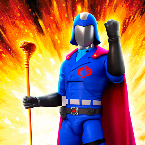 Load image into Gallery viewer, Super7 - G.I. Joe Ultimates: Cobra Commander Action Figure
