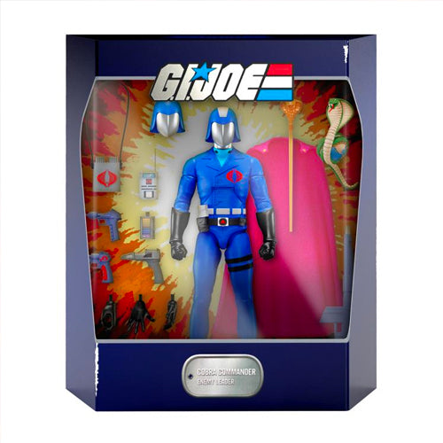 Load image into Gallery viewer, Super7 - G.I. Joe Ultimates: Cobra Commander Action Figure
