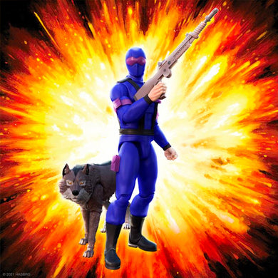 Super7 - G.I. Joe Ultimates: Snake Eyes with Timber Action Figure