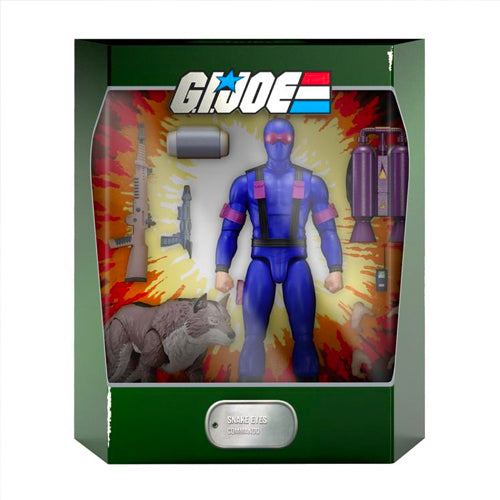 Load image into Gallery viewer, Super7 - G.I. Joe Ultimates: Snake Eyes with Timber Action Figure
