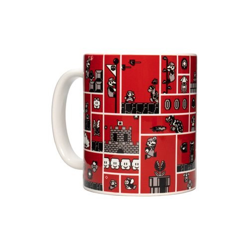 Super Mario Bros. Mug - Gridded Scenes