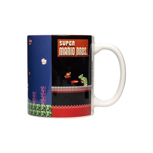 Load image into Gallery viewer, Super Mario Bros. Mug - Panels
