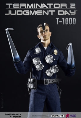 Load image into Gallery viewer, Great Twins - Terminator 2: Judgement Day - T-1000 Deluxe Edition
