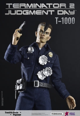 Load image into Gallery viewer, Great Twins - Terminator 2: Judgement Day - T-1000 Deluxe Edition
