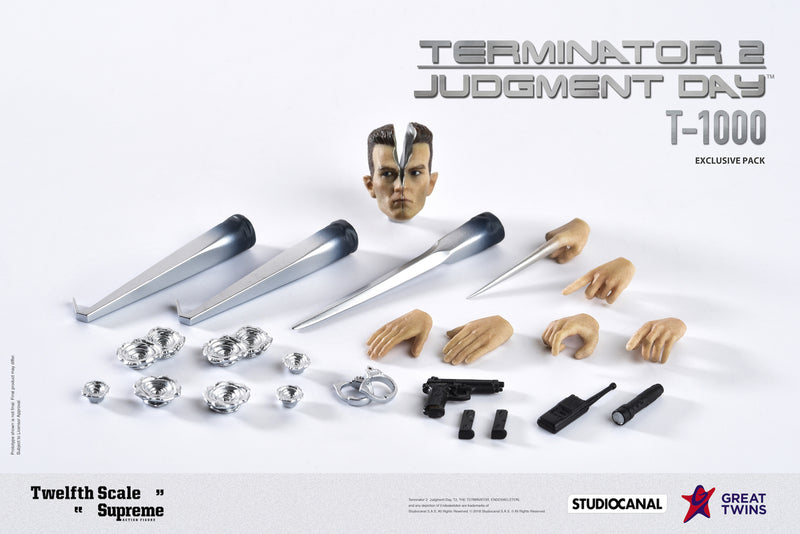 Load image into Gallery viewer, Great Twins - Terminator 2: Judgement Day - T-1000 Deluxe Edition
