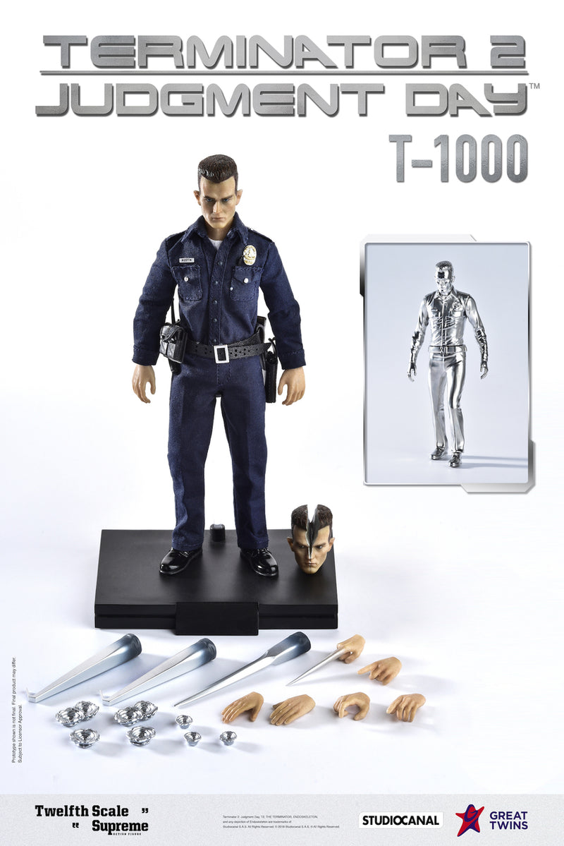 Load image into Gallery viewer, Great Twins - Terminator 2: Judgement Day - T-1000 Deluxe Edition
