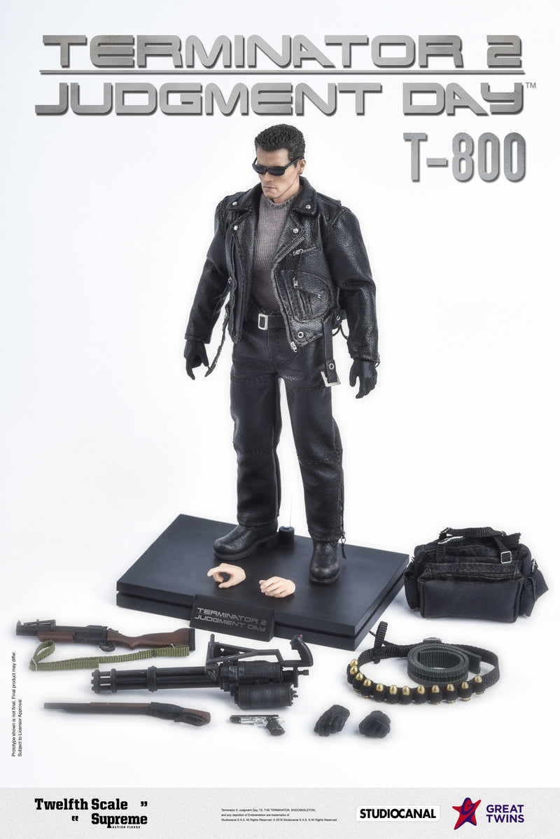 Load image into Gallery viewer, Great Twins - 1/12 Terminator 2: Judgement Day – T-800
