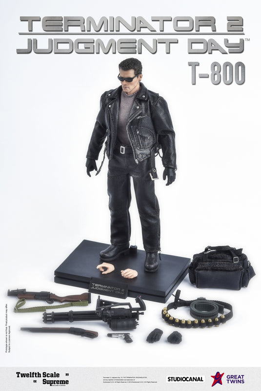 Great Twins - 1/12 Terminator 2: Judgement Day – T-800