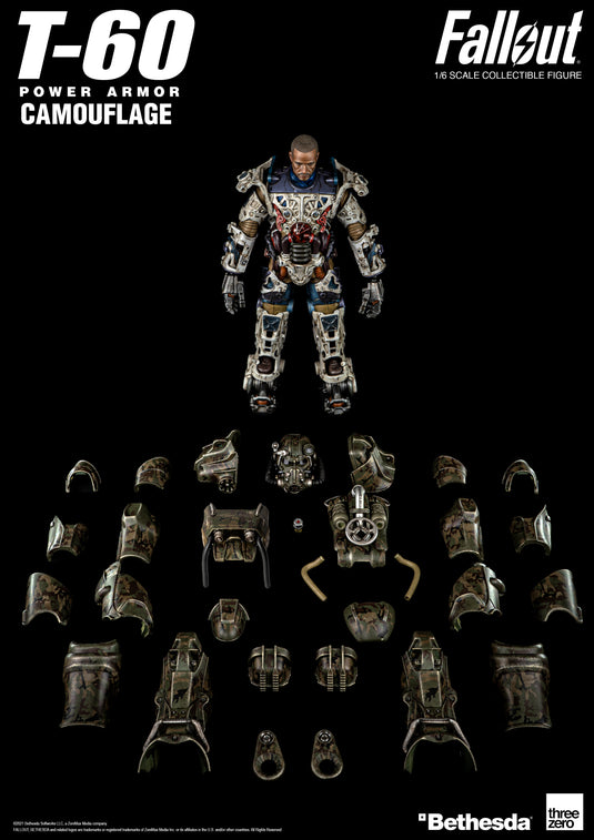 Threezero - Fallout - T-60 Camouflage Power Armor