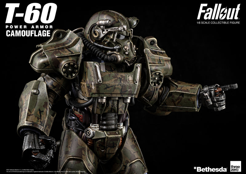 Load image into Gallery viewer, Threezero - Fallout - T-60 Camouflage Power Armor
