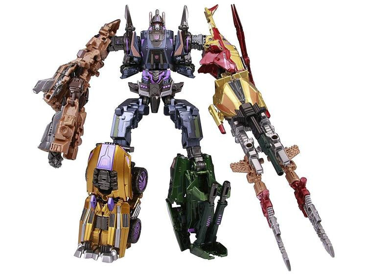 Load image into Gallery viewer, Fall of Cybertron Bruticus Set of 5 (Takara)
